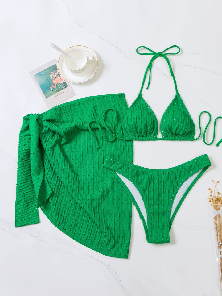 Stilla | Bikini Sæt Triangle Malibu Med Nederdel