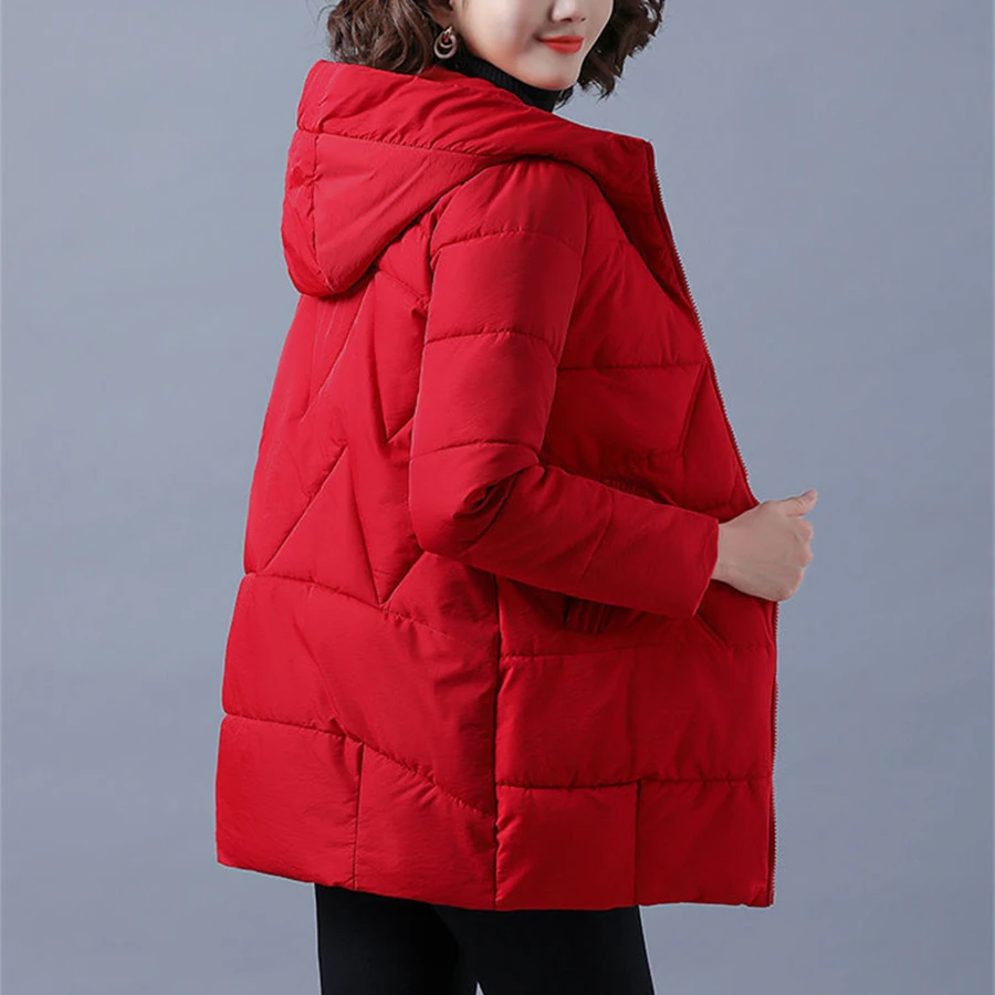 Stilla | Elegant ensfarvet ribbet quilted jakke med lynlås ideel til efterår/vinter