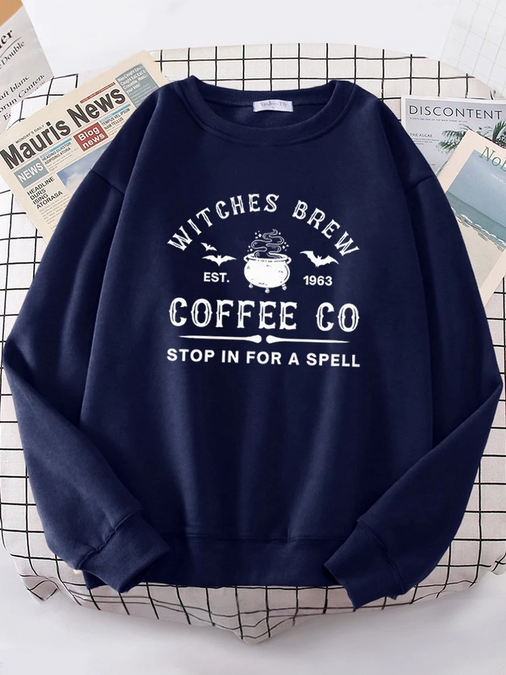 Stilla | Pullover Med Halloween-motiv Til Afslappede Dage