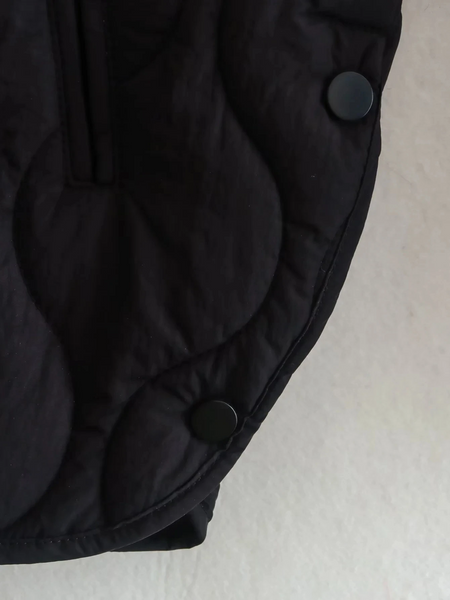 Stilla | Elegant Langærmet Stofjakke med En-Knap-Lukning Ideel til Efterår/Vinter