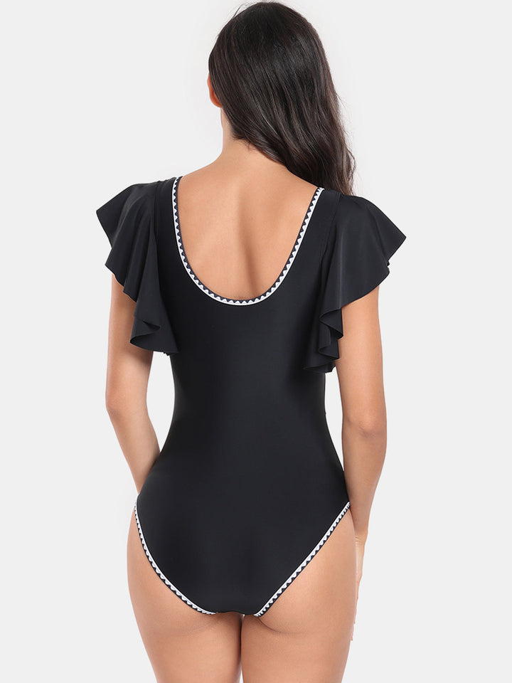Stilla | Cap Sleeve Én-delet Badetøj