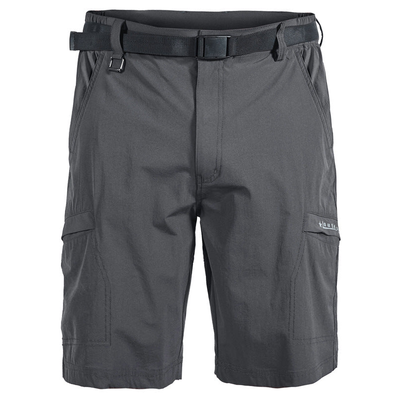 Herre multifunktionelle cargo-shorts med justerbar talje Stilla