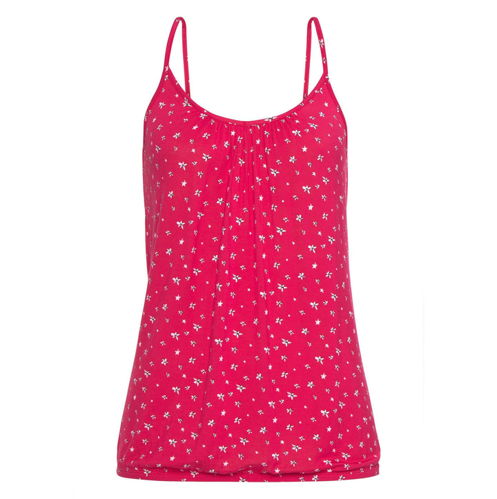 Dame blomster mønster Cami top Stilla