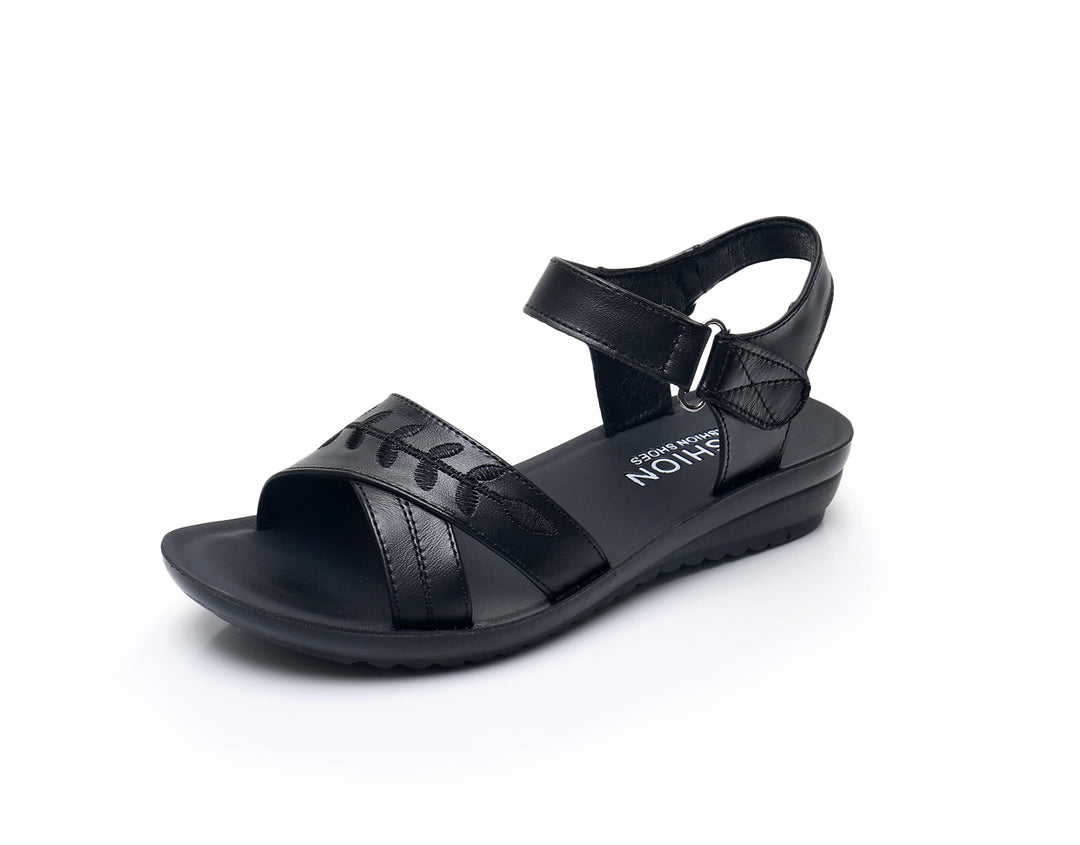 Femme Stilfulde Justerbare Strop Sandaler Stilla