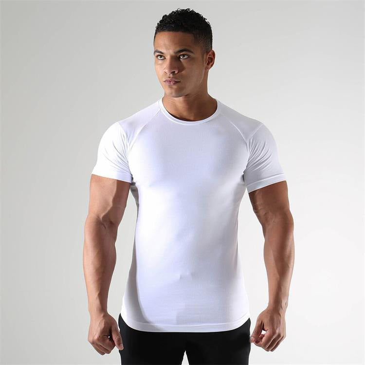 Herren kompressionsshirt med åndbare zoner for optimal muskelstabilitet Stilla