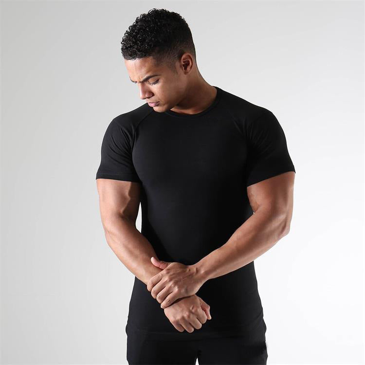 Herren kompressionsshirt med åndbare zoner for optimal muskelstabilitet Stilla