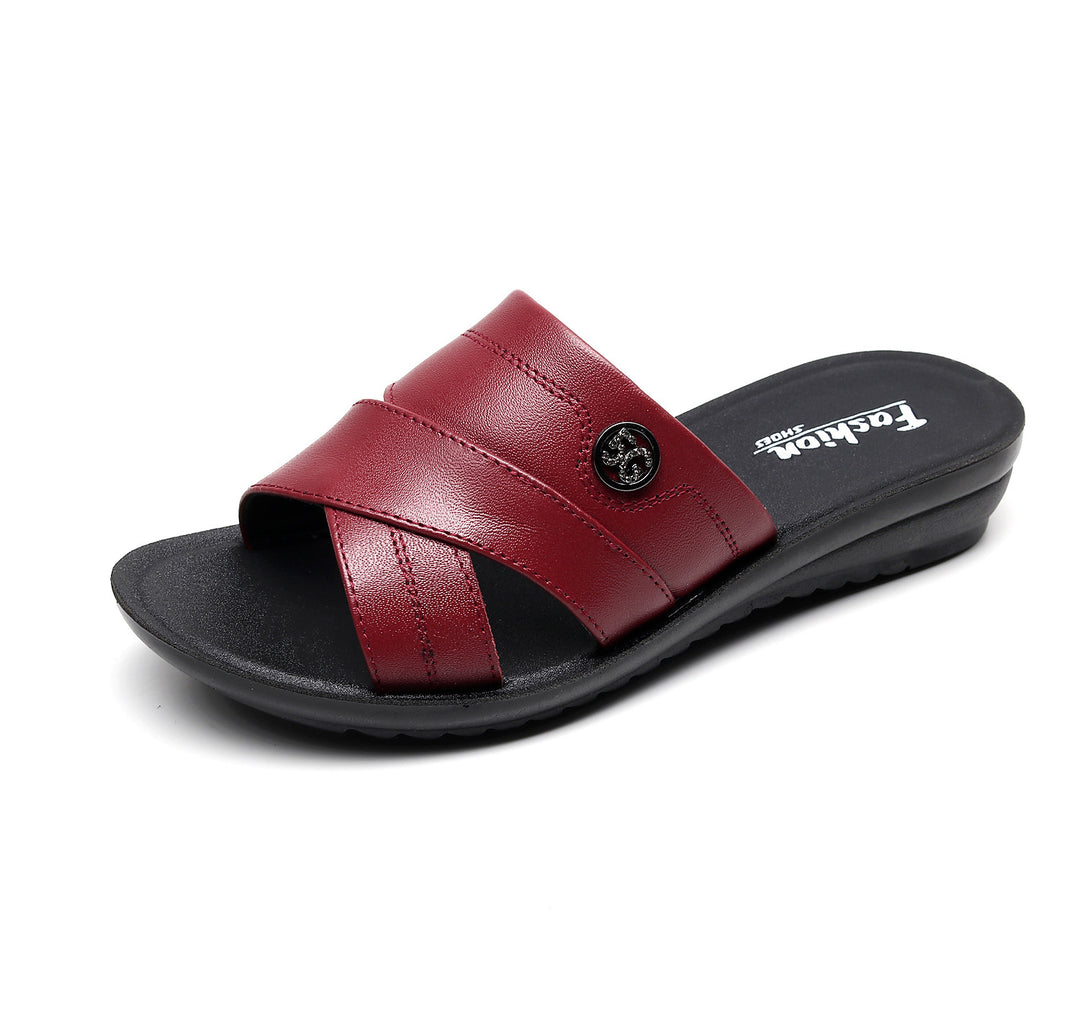 Femme Chic Krydsbånd Remsandaler Stilla