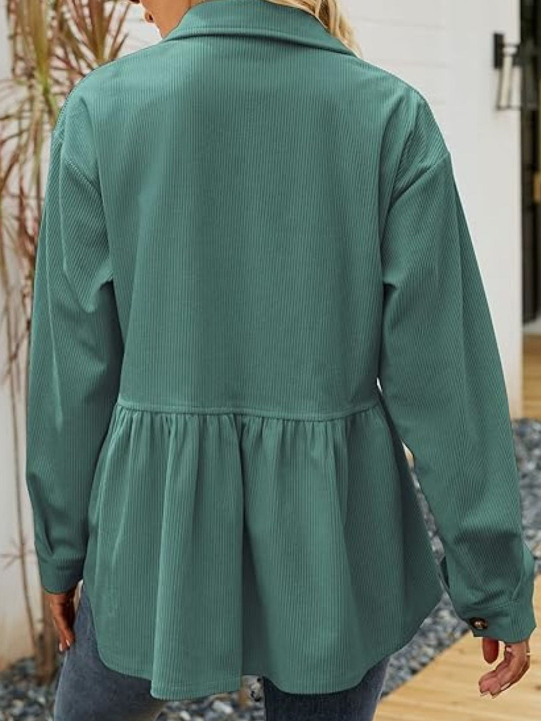 Stilla | Button Down Skjorte Med Lange Ærmer