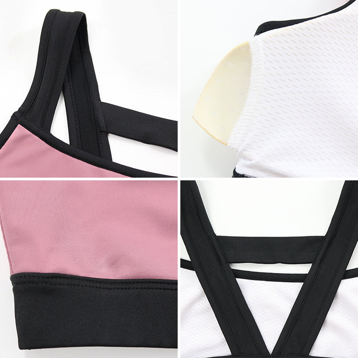 Dame Sportiv Bustier af åndbart materiale med rygstøtte Stilla