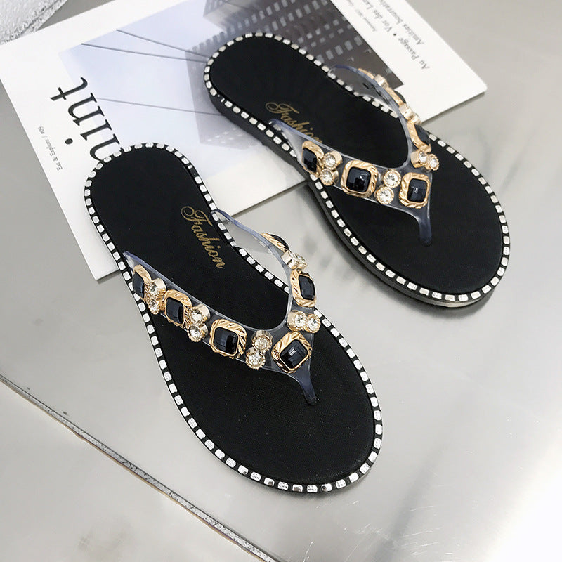 Dame Elegant Tå separerer med glitrende dekorationer Stilla