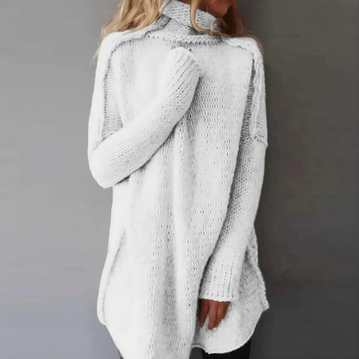 Stilla | Håndstrikket Pullover Med Fletmønster