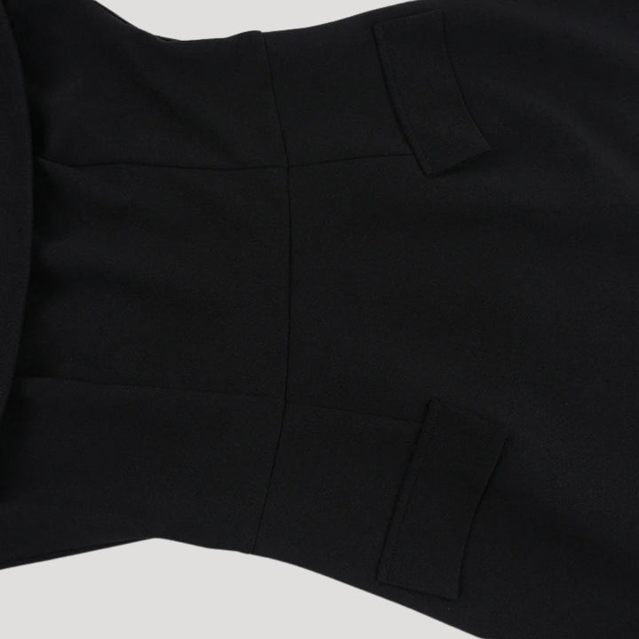 Stilla | Kvinders Off Shoulder Sort Mini Kjole