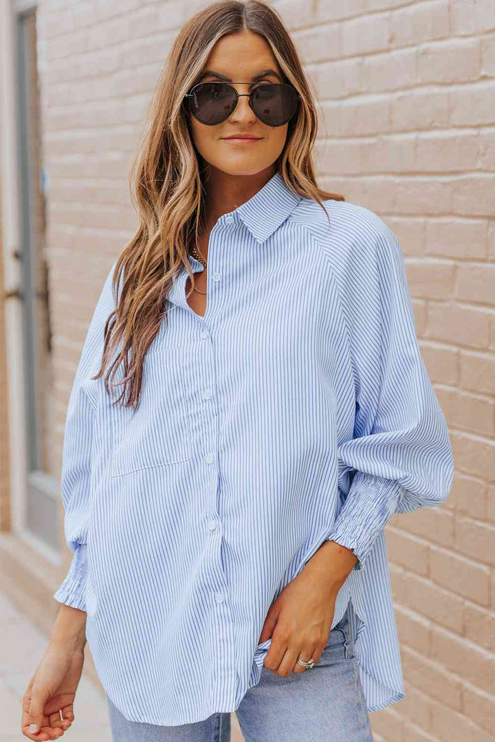 Stilla | Lantern Sleeve Krave Skjorte