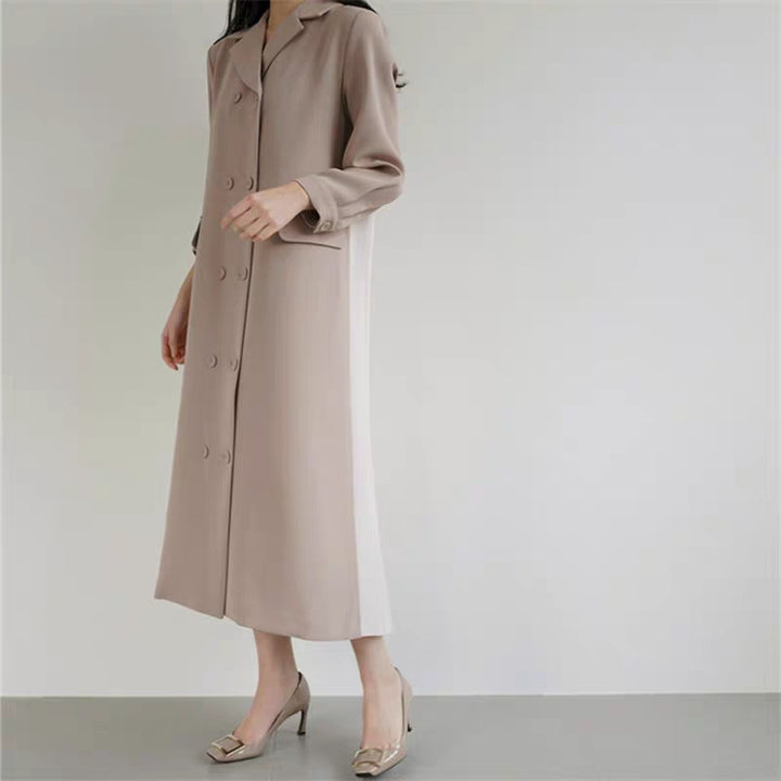 Dame plissékjole med elegant oversized snit og moderne detaljer Stilla