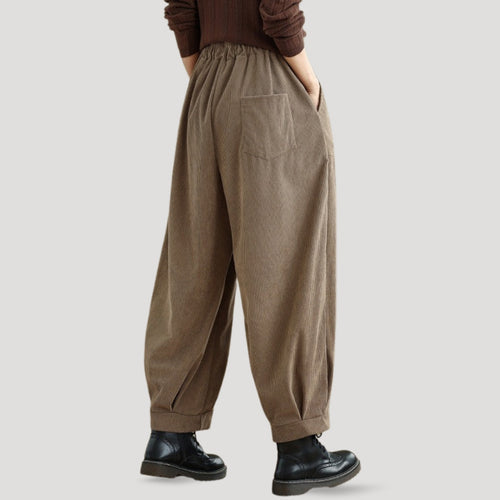 Stilla | Corduroy Brede Bukser