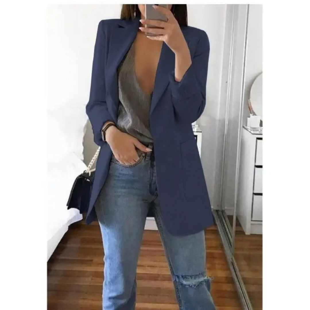 Stilla | Dame Lang Blazer