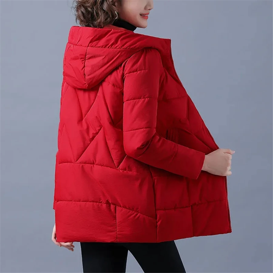 Stilla | Elegant ensfarvet ribbet quilted jakke med lynlås ideel til efterår/vinter