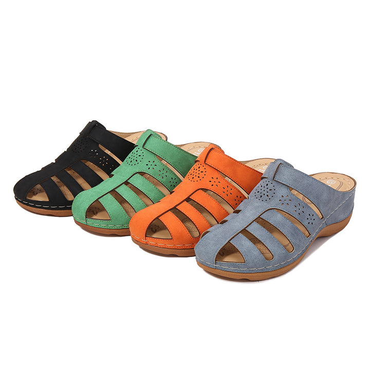 Dame Komfortable Sling-Sandaler med åndbar overdel Stilla