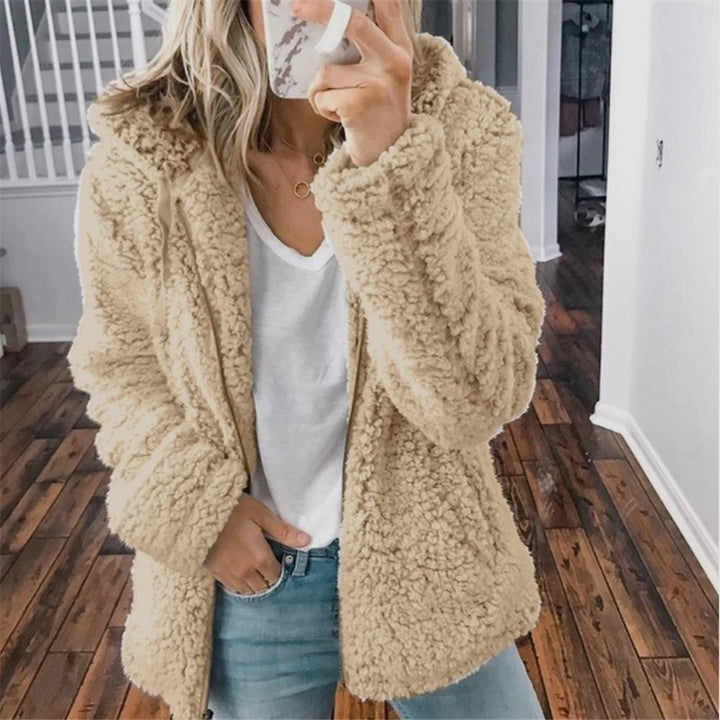Stilla | Teddy-stil fleece-hoodie-kappe
