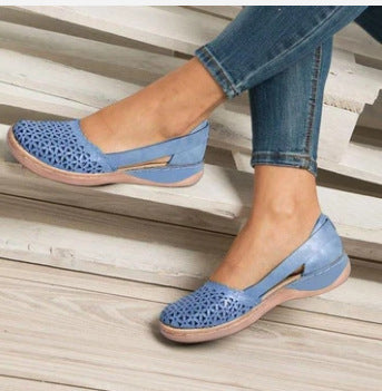 Dame Komfortable Ballerinaer med åndbart design og skridsikker sål Stilla