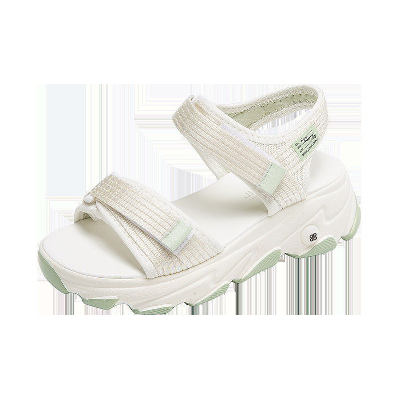 Dame Komfort-sandaler med justerbar velcro og skridsikker sål Stilla