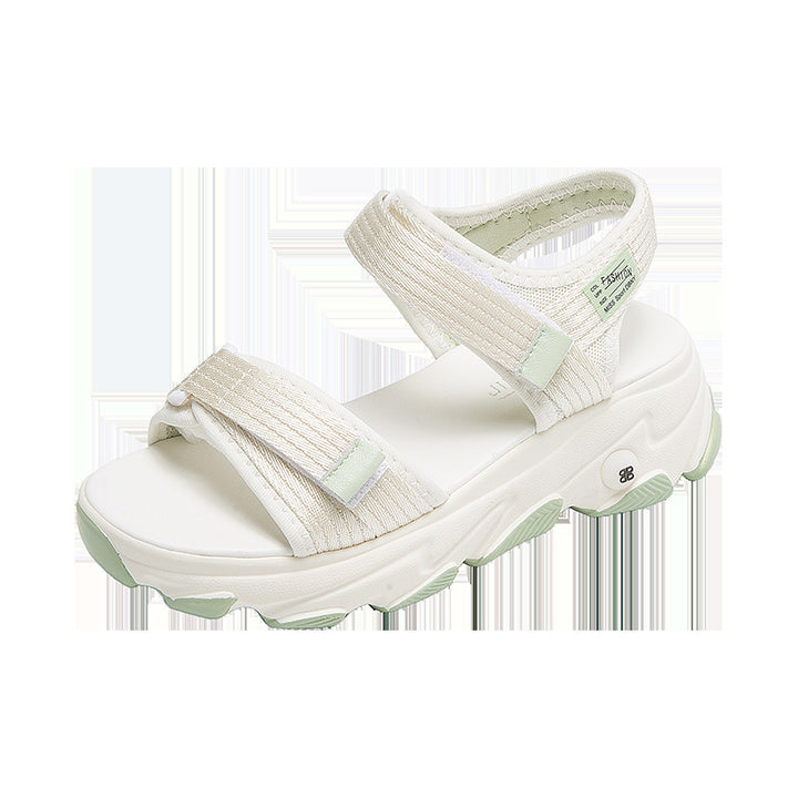 Dame Komfort-sandaler med justerbar velcro og skridsikker sål Stilla