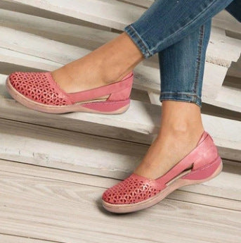 Dame Komfortable Ballerinaer med åndbart design og skridsikker sål Stilla