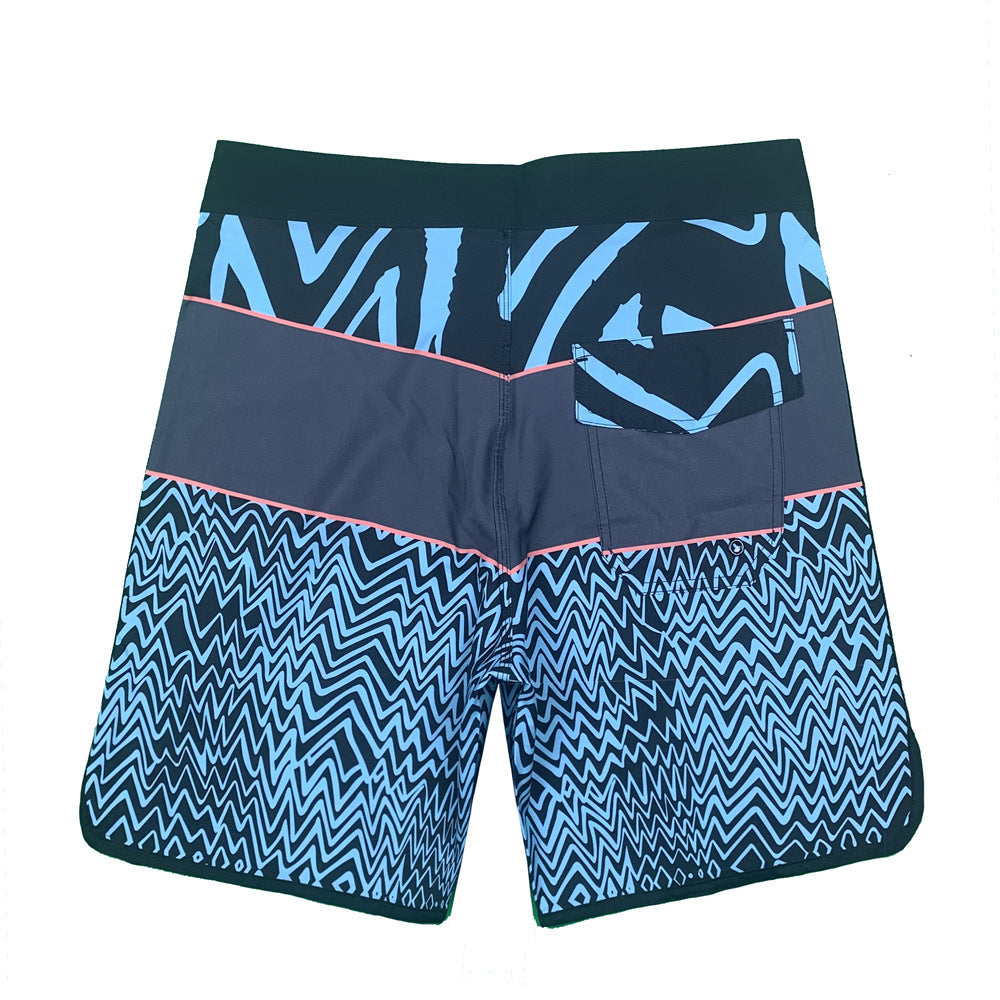 Herrer Surf-Shorts med innovativt mønsterdesign og hurtigttørrende materiale Stilla