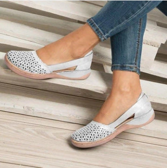 Dame Komfortable Ballerinaer med åndbart design og skridsikker sål Stilla