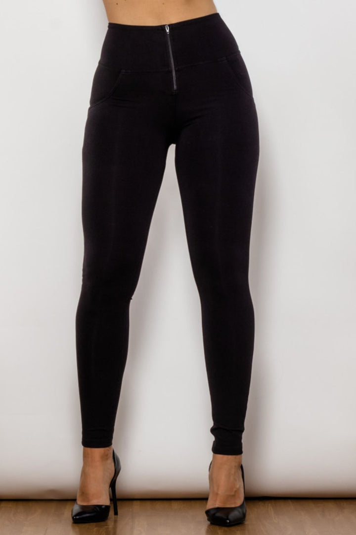 Stilla | Lynlåsdetalje Skinny Lange Jeans