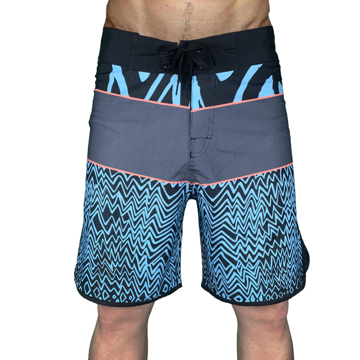 Herrer Surf-Shorts med innovativt mønsterdesign og hurtigttørrende materiale Stilla