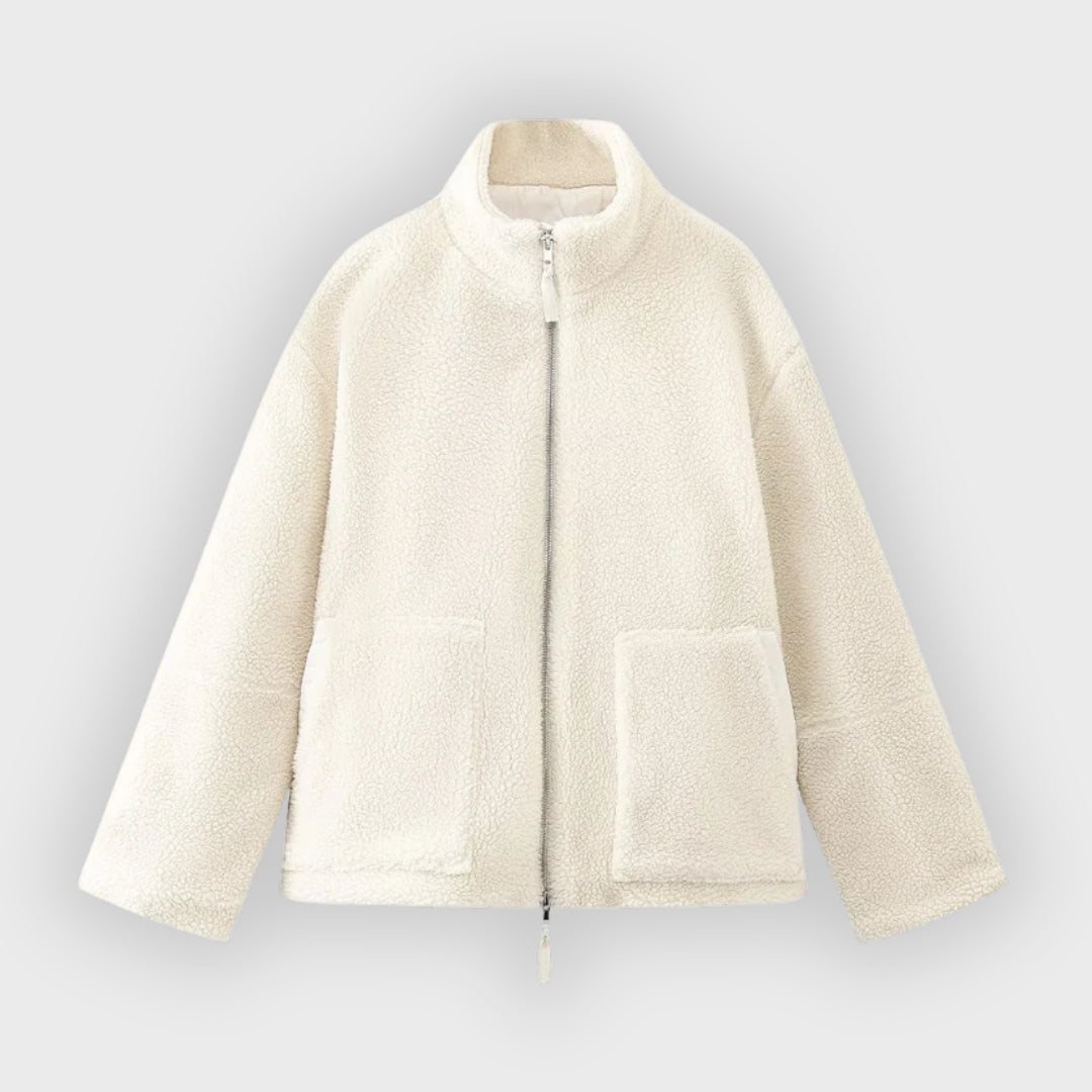 Stilla | Oversized fleecejakke