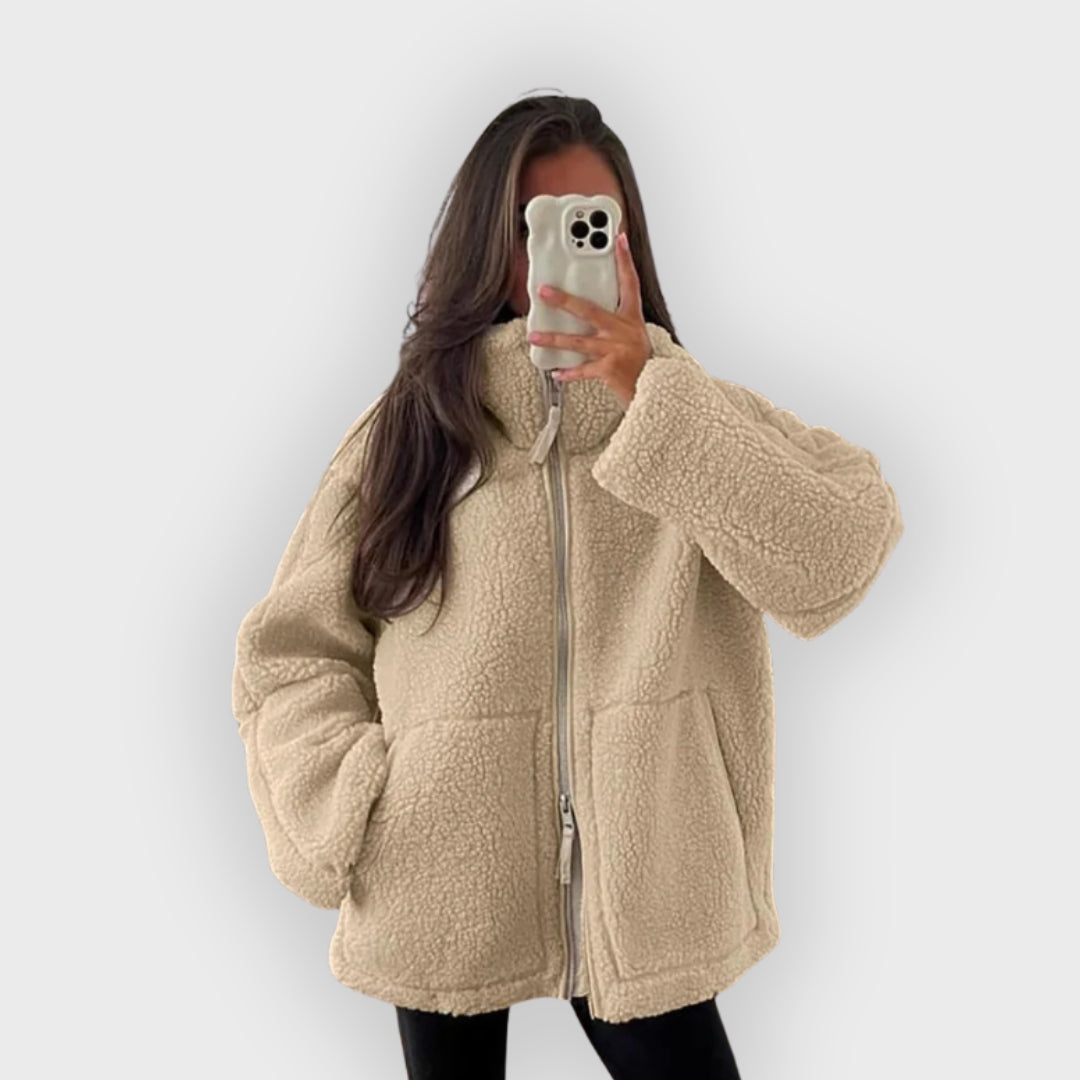Stilla | Oversized fleecejakke