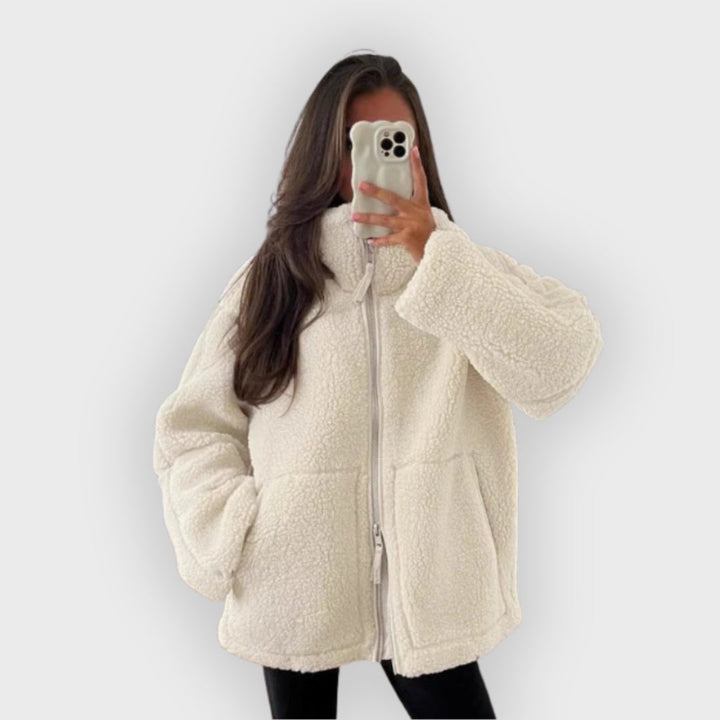 Stilla | Oversized fleecejakke