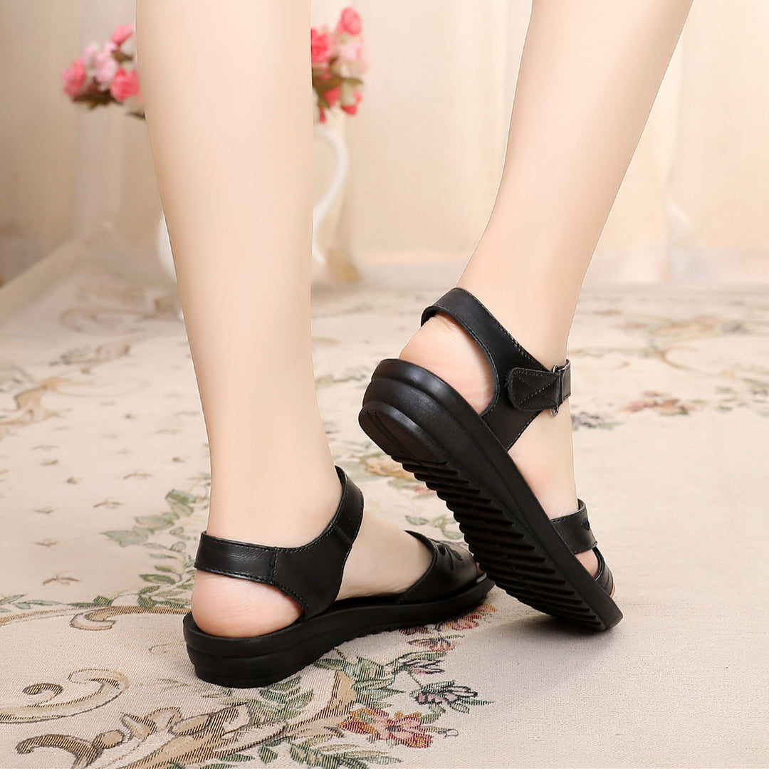 Femme Stilfulde Justerbare Strop Sandaler Stilla