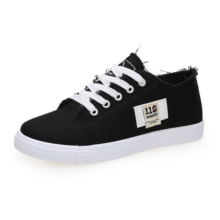 Dame Mode Sneakers i vintage-stil med frynset design og blød sål Stilla