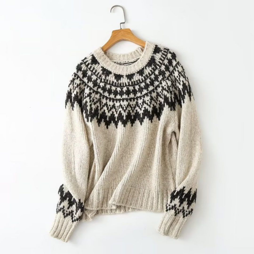 Stilla | Traditionelt strikpullover-design