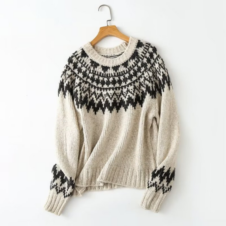 Stilla | Traditionelt strikpullover-design