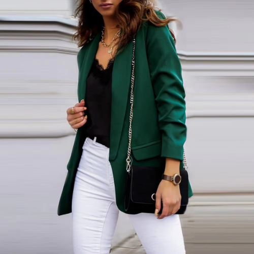 Stilla | Moderigtig Dame Blazer Med Lange Ærmer