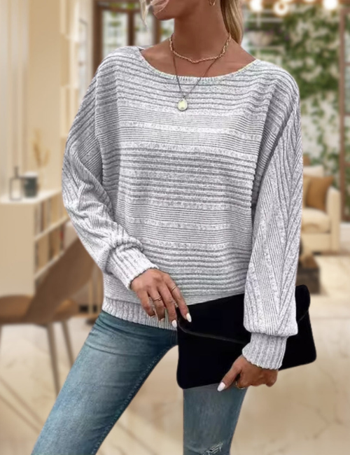 Stilla | Hyggelig strikpullover