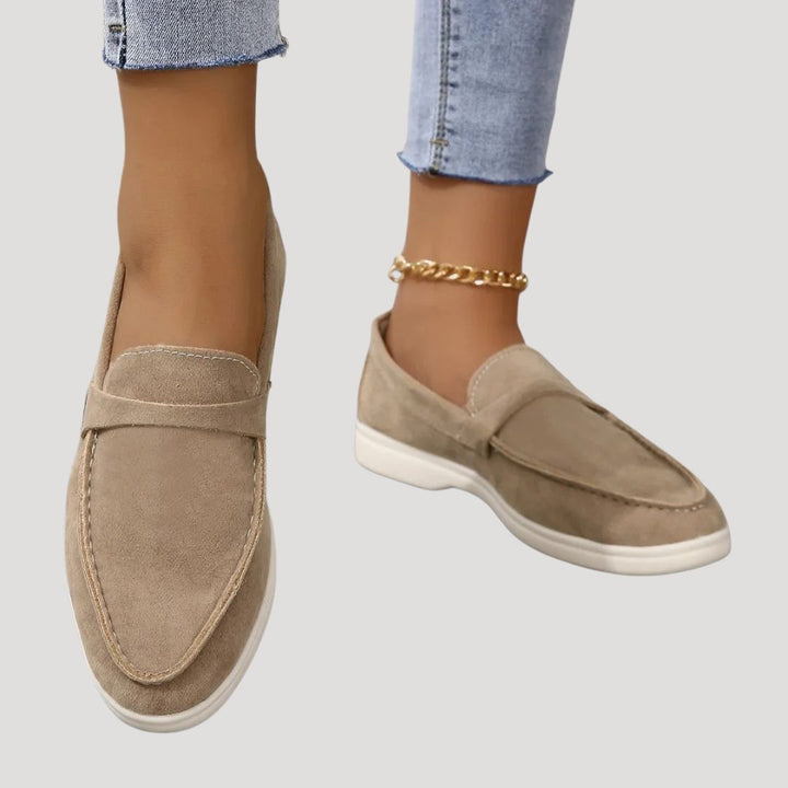 Stilla | Kvinder Suede Afslappet Loafer Sko