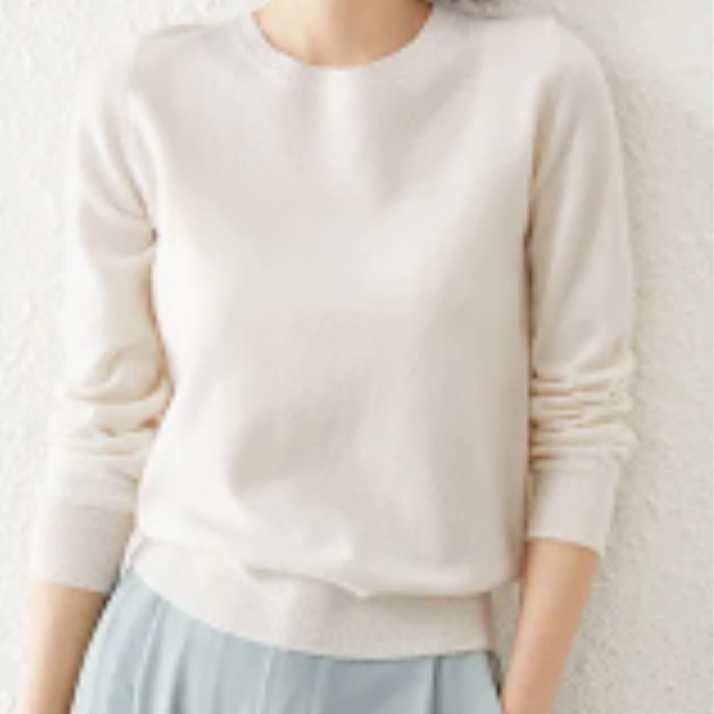 Stilla | Komfortabel Sweater med Klassisk Silhuet