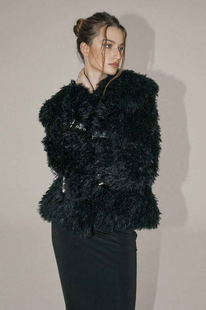 Stilla | Fluffy Plys Jakke