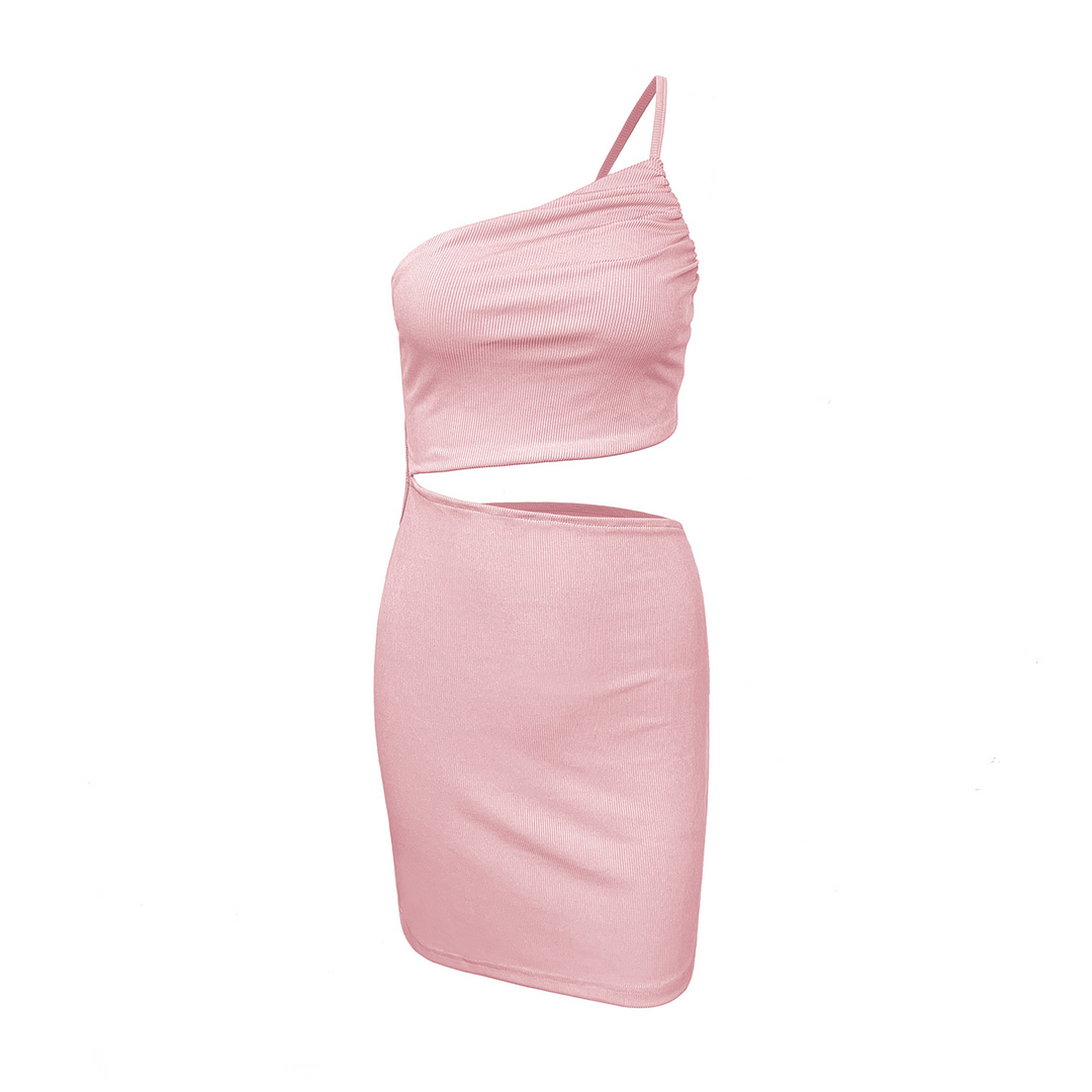 Stilla | Bodycon Mokkakjole Med En Skulder