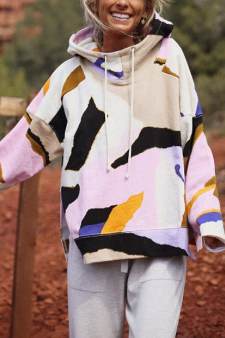 Stilla | Moderne Lækre Patchwork Overdele Med Hætte