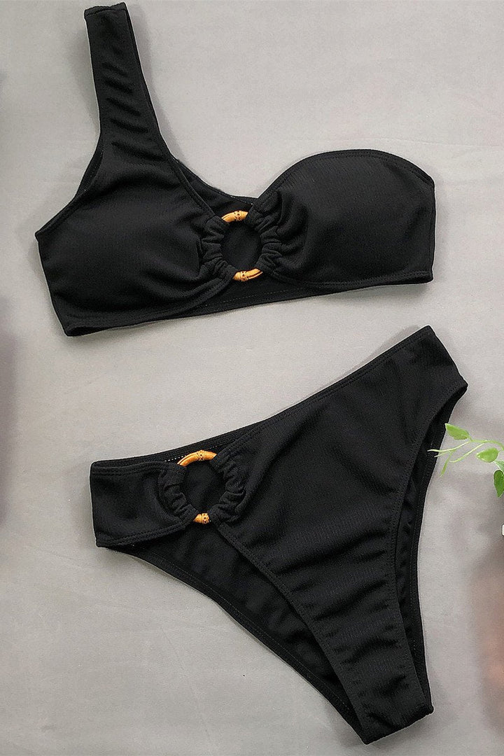 Stilla | Bikini med en strop og høj talje