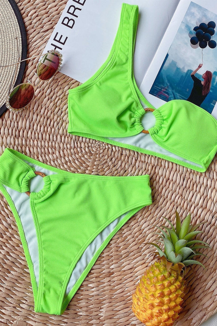 Stilla | Bikini med en strop og høj talje