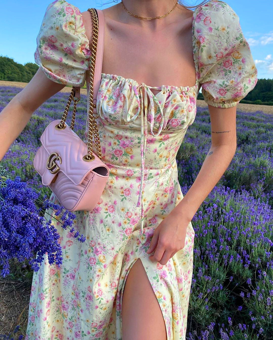 Stilla | Elegant og Poleret Blomsterkjole