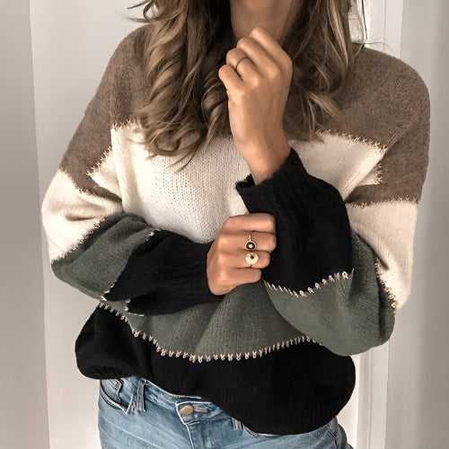 Stilla | Læderagtig og Tidless Pullover