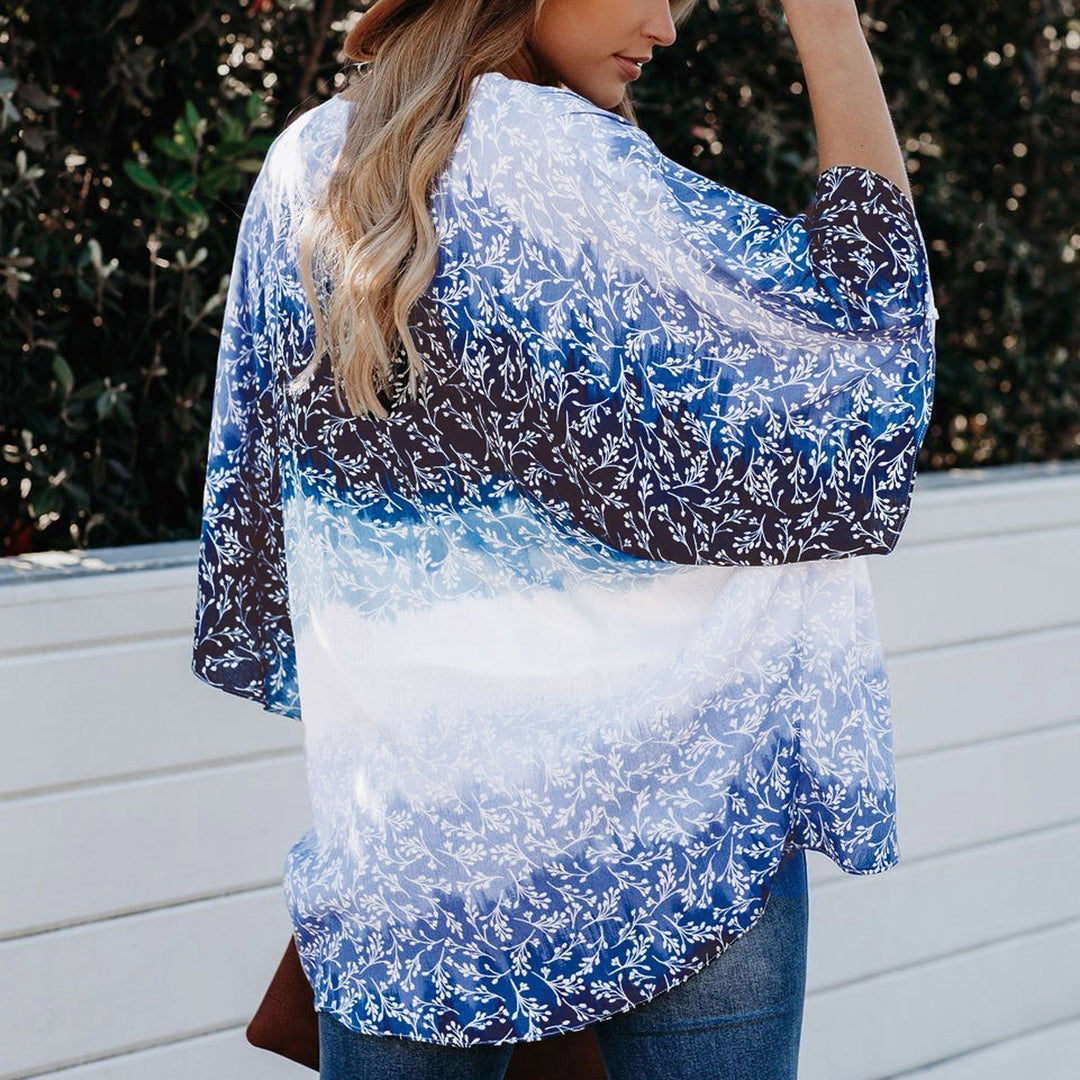 Stilla | Boho Bluse Solbeskyttelse Strikjakke Tørklæde